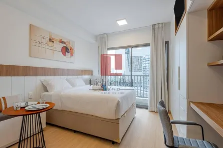 Apartamento com 1 Quarto para alugar, 30m² no Pinheiros, São Paulo