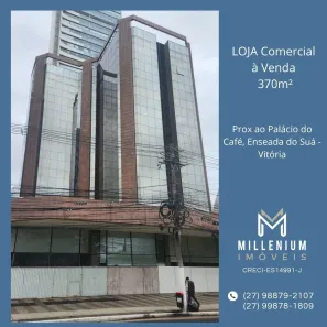 Ponto Comercial à venda, 370m² no Enseada do Suá, Vitória