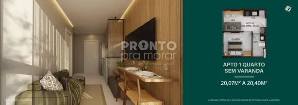 Flat com 1 Quarto à venda, 20m² no Tamandaré, Tamandaré