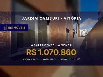 Apartamento com 2 Quartos à venda, 74m² no Jardim Camburi, Vitória