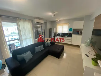 Flat com 1 Quarto para alugar, 52m² no Itaim Bibi, São Paulo