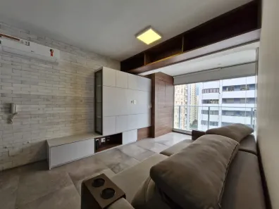 Apartamento com 1 Quarto para alugar, 45m² no Indianópolis, São Paulo