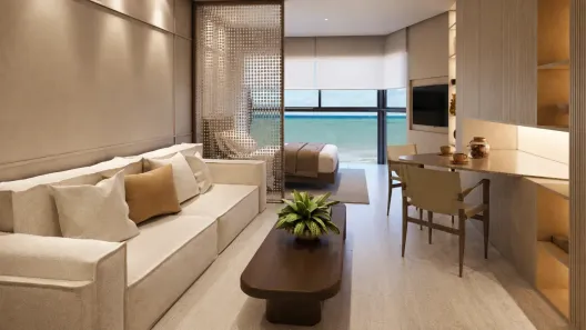 Apartamento com 2 Quartos à venda, 36m² no Boa Viagem, Recife