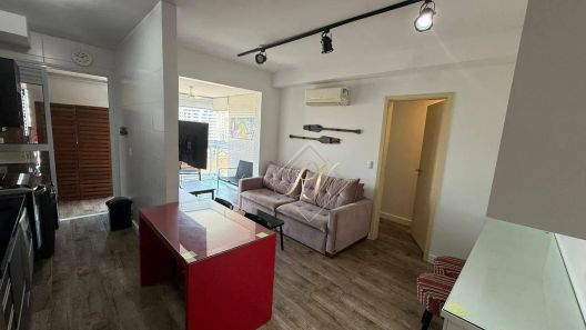 Apartamento com 1 Quarto à venda, 49m² no Ponta da Praia, Santos