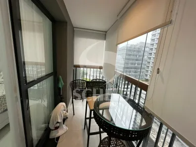 Apartamento com 1 Quarto para alugar, 28m² no Brooklin Paulista, São Paulo