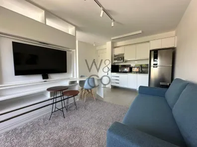 Apartamento com 1 Quarto para alugar, 38m² no Jardim Paulista, São Paulo