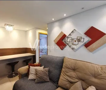 Apartamento com 2 Quartos para alugar, 43m² no Parque Industrial, Campinas