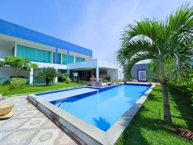 Casa de Condomínio com 3 Quartos para alugar, 419m² no Ponta Negra, Manaus