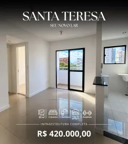 Apartamento com 2 Quartos à venda, 53m² no Luiz Anselmo, Salvador
