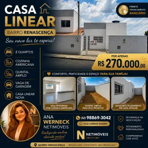 Casa com 2 Quartos à venda, 72m² no São Geraldo, Juiz de Fora