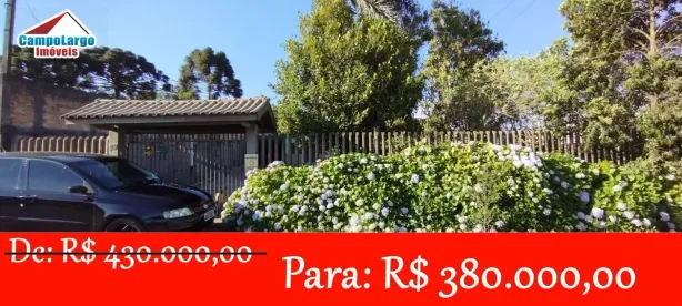 Casa com 3 Quartos à venda, 100m² no Jardim Social, Campo Largo