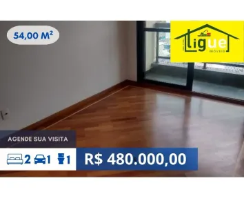 Apartamento com 2 Quartos à venda, 54m² no Vila Lageado, São Paulo