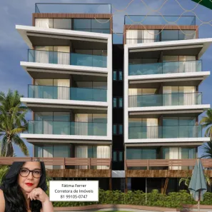 Apartamento com 2 Quartos à venda, 58m² no Tamandaré, Praia de Tamandaré