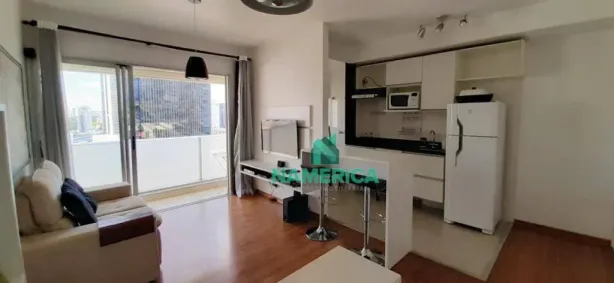Apartamento com 1 Quarto à venda, 55m² no Santo Amaro, São Paulo