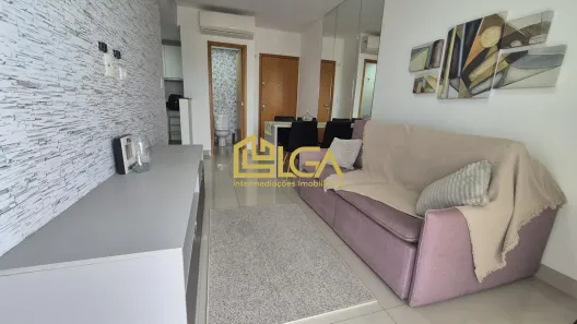 Apartamento com 2 Quartos para alugar, 55m² no Vila Mathias, Santos