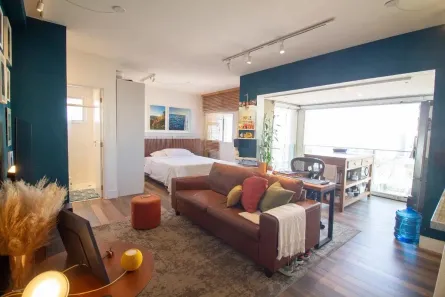 Kitnet com 1 Quarto à venda, 42m² no Cidade Monções, São Paulo