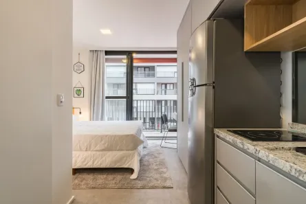 Apartamento com 1 Quarto para venda ou aluguel, 19m² no Vila Mariana, São Paulo