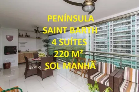 Apartamento com 4 Quartos à venda, 220m² no Barra da Tijuca, Rio de Janeiro