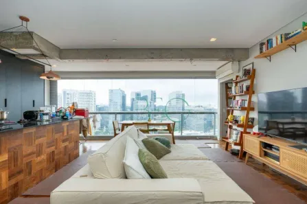 Apartamento com 1 Quarto à venda, 75m² no Santo Amaro, São Paulo