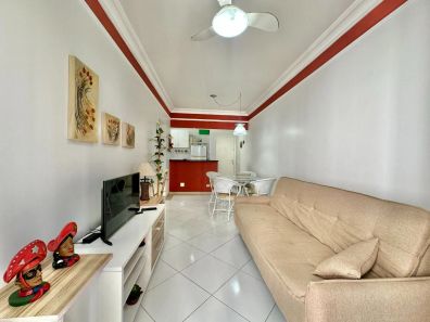 Apartamento com 1 Quarto à venda, 57m² no Pitangueiras, Guarujá