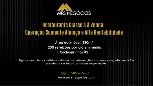 Ponto Comercial à venda, 330m² no Vila Cachoeirinha, Cachoeirinha