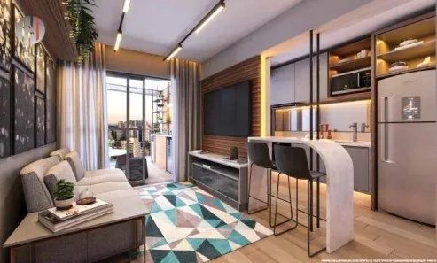 Apartamento com 1 Quarto à venda, 49m² no Santo Amaro, São Paulo