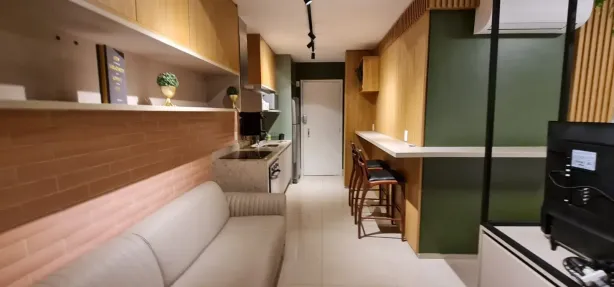 Flat com 1 Quarto para alugar, 43m² no Jardim Goiás, Goiânia