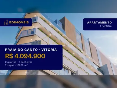 Apartamento com 2 Quartos à venda, 128m² no Praia do Canto, Vitória