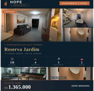 Apartamento com 4 Quartos à venda, 110m² no Barra Olímpica, Rio de Janeiro