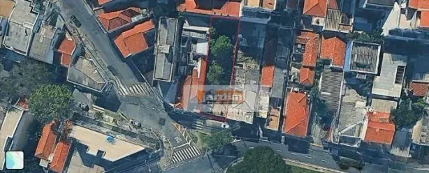 Lote/Terreno à venda, 363m² no Bangú, Santo André