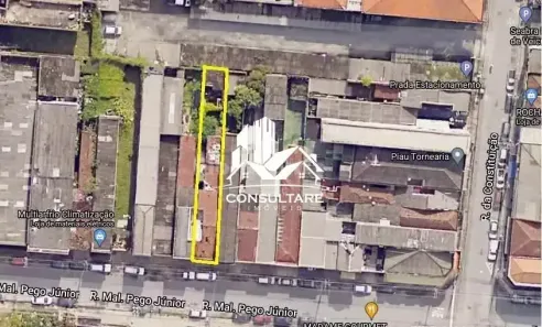 Lote/Terreno à venda, 200m² no Vila Nova, Santos
