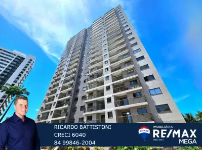 Apartamento com 2 Quartos para alugar, 59m² no Capim Macio, Natal