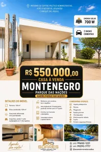 Casa de Condomínio com 3 Quartos à venda, 120m² no Parque Residencial das Nações Indígenas, Cuiabá