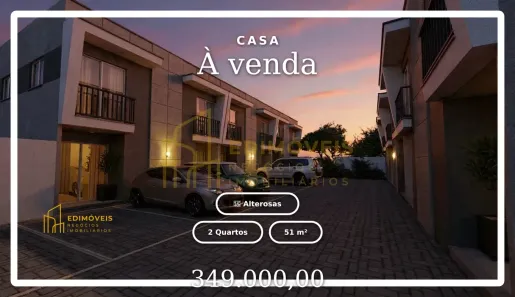 Casa com 2 Quartos à venda, 51m² no Alterosas, Serra