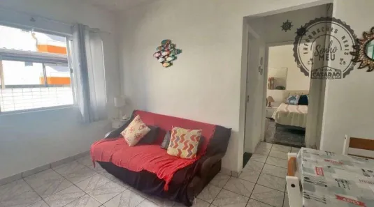 Apartamento com 1 Quarto à venda, 45m² no Guilhermina, Praia Grande