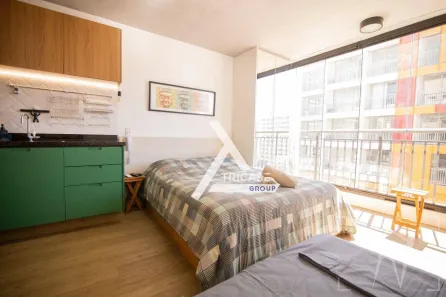 Apartamento com 1 Quarto à venda, 26m² no Indianópolis, São Paulo