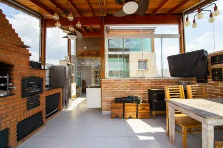 Cobertura com 2 Quartos à venda, 90m² no Vila Scarpelli, Santo André