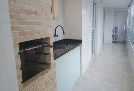 Apartamento com 2 Quartos para alugar, 95m² no Canto do Forte, Praia Grande