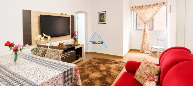 Apartamento com 1 Quarto à venda, 55m² no Canto do Forte, Praia Grande