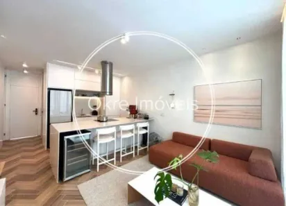 Apartamento com 1 Quarto à venda, 40m² no Lagoa, Rio de Janeiro