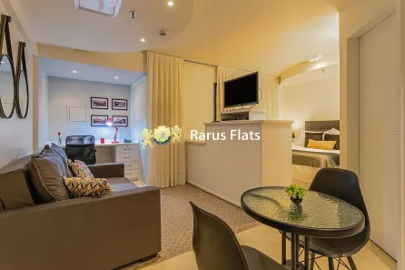 Flat com 1 Quarto para alugar, 35m² no Brooklin Paulista, São Paulo