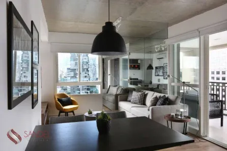 Apartamento com 1 Quarto à venda, 63m² no Cidade Monções, São Paulo
