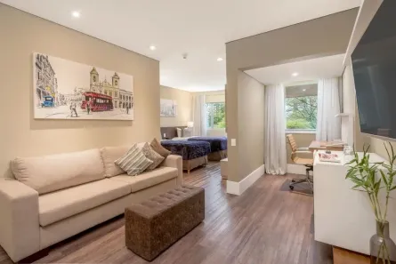 Flat com 1 Quarto à venda, 55m² no Cidade Monções, São Paulo