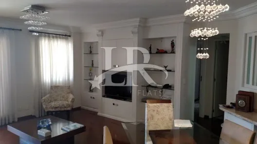 Flat com 3 Quartos para alugar, 120m² no Indianópolis, São Paulo