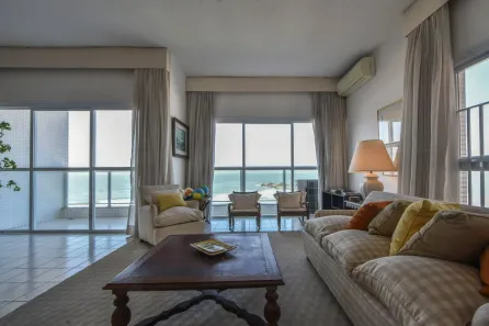 Apartamento com 3 Quartos para alugar, 120m² no Pitangueiras, Guarujá