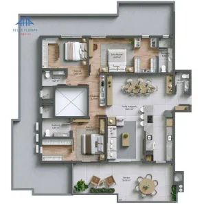 Cobertura com 3 Quartos à venda, 176m² no João Paulo, Florianópolis