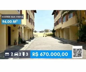 Casa de Condomínio com 2 Quartos à venda, 96m² no Vila Gomes, São Paulo