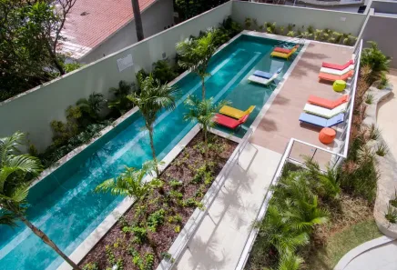 Flat com 1 Quarto à venda, 36m² no Setor Bueno, Goiânia