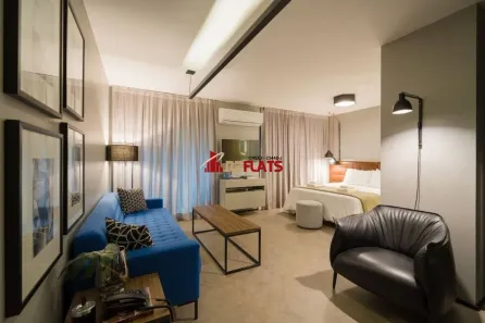 Flat com 1 Quarto à venda, 40m² no Brooklin Paulista, São Paulo