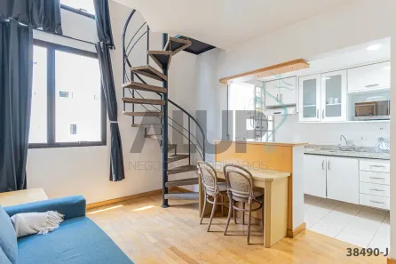 Apartamento com 1 Quarto para alugar, 45m² no Vila Olímpia, São Paulo